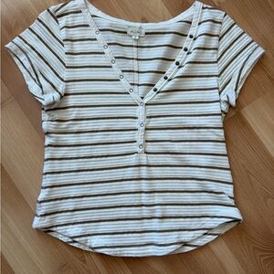 Anthropologie: Henley Top by Pilcro